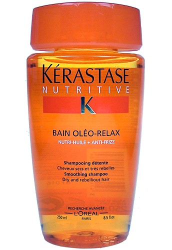 Kérastase Nutritive Bain Oléo-Relax Smoothing Sham Dry Rebel for Women Cosmetic 250ml