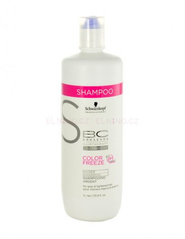 Schwarzkopf BC Cell Perfector Color Freeze Silver Shampoo 1000 ml