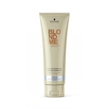 Schwarzkopf Blond Me Color Enhancing Blonde Cool-Ice Shampoo  (250ml)