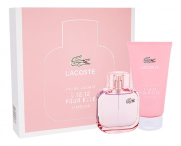 Lacoste Eau De Lacoste L.12.12 Pour Elle Sparkling Eau de Toilette 90 ml Gift Set