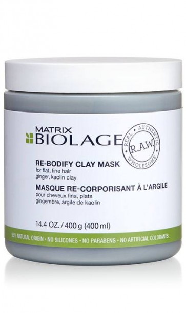 Matrix Biolage R.A.W. Re-Bodify Clay Mask 400ml