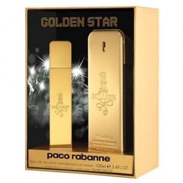 Paco Rabanne 1 Million Eau de Toilette 100 ml Golden Star Gift Set