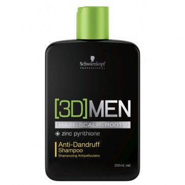 Schwarzkopf 3D Men Anti-Dandruff Shampoo 250ml