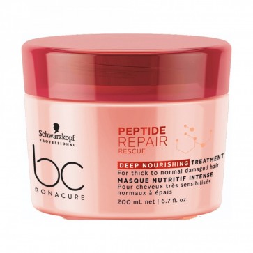 Schwarzkopf BC Bonacure Peptide Repair Rescue Deep Nourishing Treatment 200ml