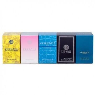 Versace Miniatures Collection Gift Set 5x5ml