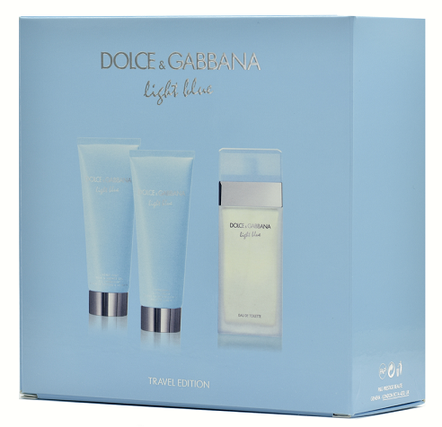 D&g light blue 100ml gift set 2025
