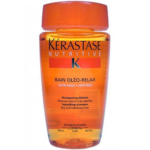 Kérastase Nutritive Bain Oléo-Relax Smoothing Sham Dry Rebel for Women Cosmetic 250ml