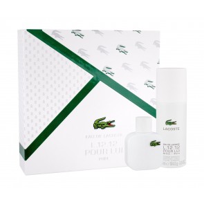 Lacoste Eau De Lacoste L.12.12 Blanc Eau de Toilette 50ml Gift Set